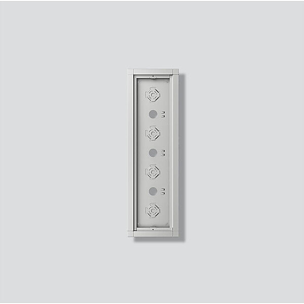 Siedle Gehäuse-Aufputz Silber-Metallic GA 612-4/1-01 SM
